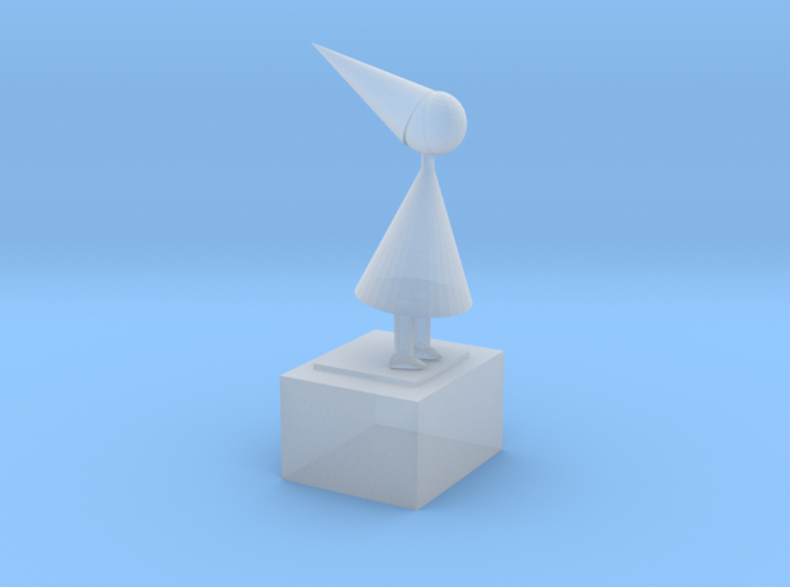 The Silent Princess From Game Monument Valley Ipad 3d printed