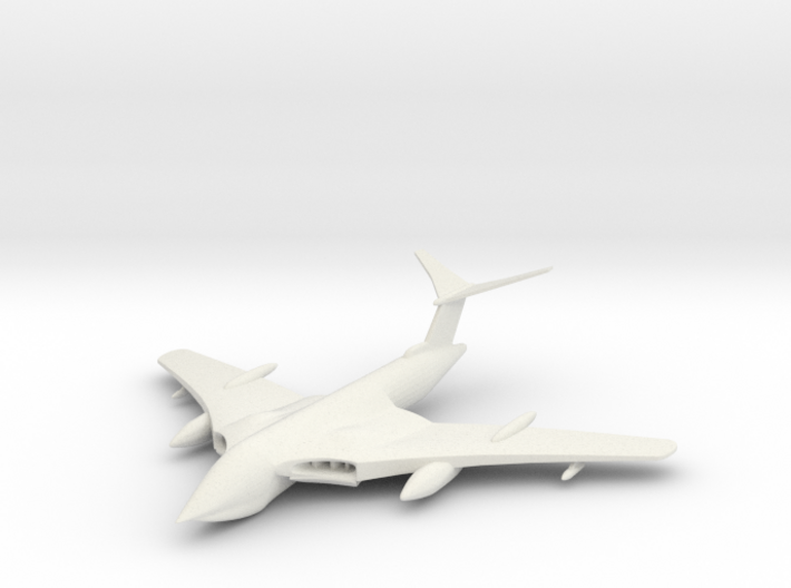 1/285 (6mm) Handley Page Victor Bomber 3d printed