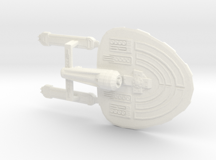 Federation Starship USS Gladstone 3d printed