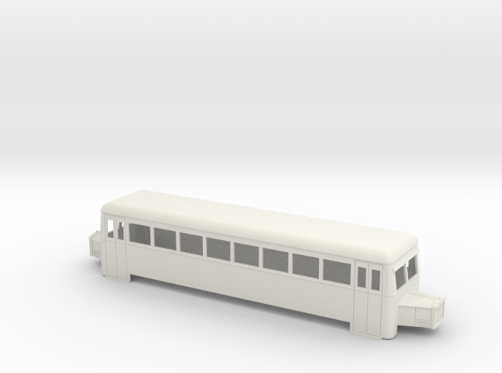 On16.5 railbus bogie long 3d printed