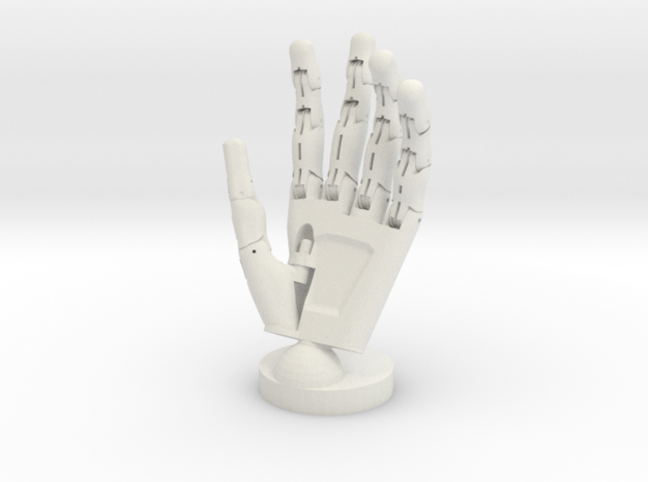 Cyborg open hand small 3d printed
