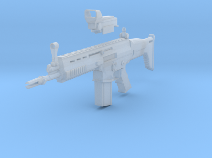 SCAR rifle 3d printed