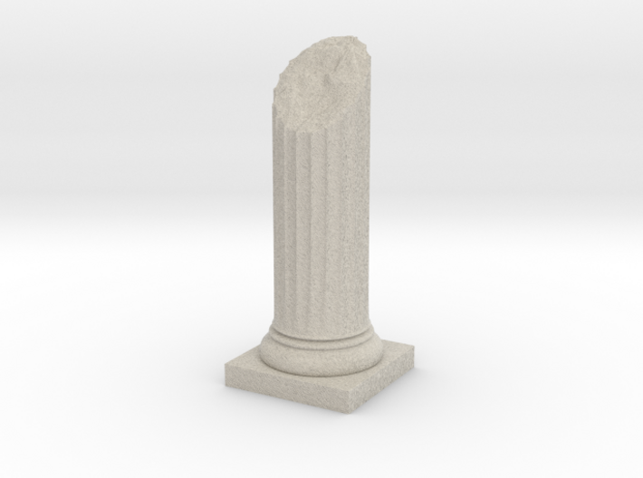 Pillar Broken Bottom 3d printed