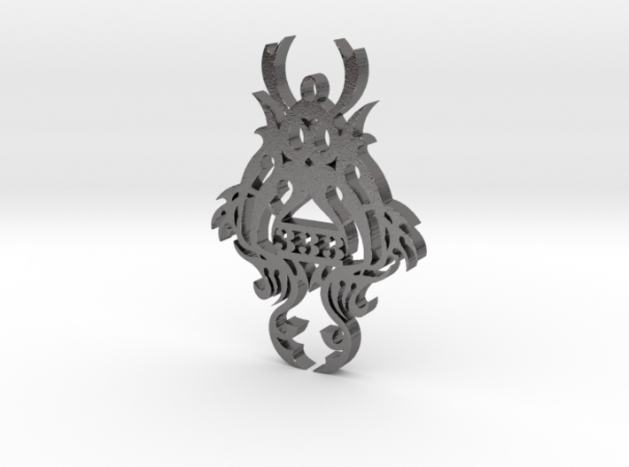 WhiteHawk 333 Tribal Necklace 3d printed
