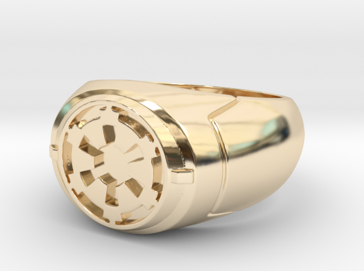 Imperial Signet Ring 3d printed