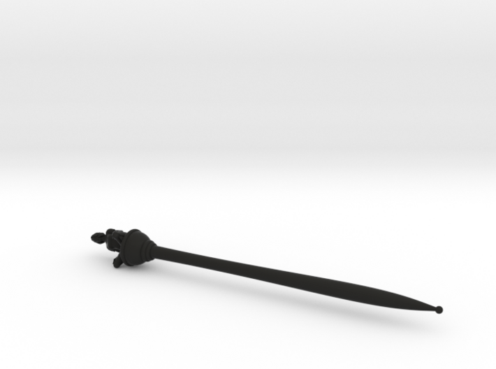 Hairstick of a Yogini (large size) 3d printed