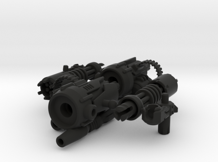 D.R.E.A.D Suppressor miniguns 3d printed