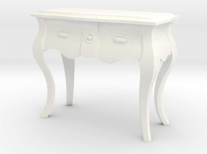 1:24 Bombe Console Table 3d printed