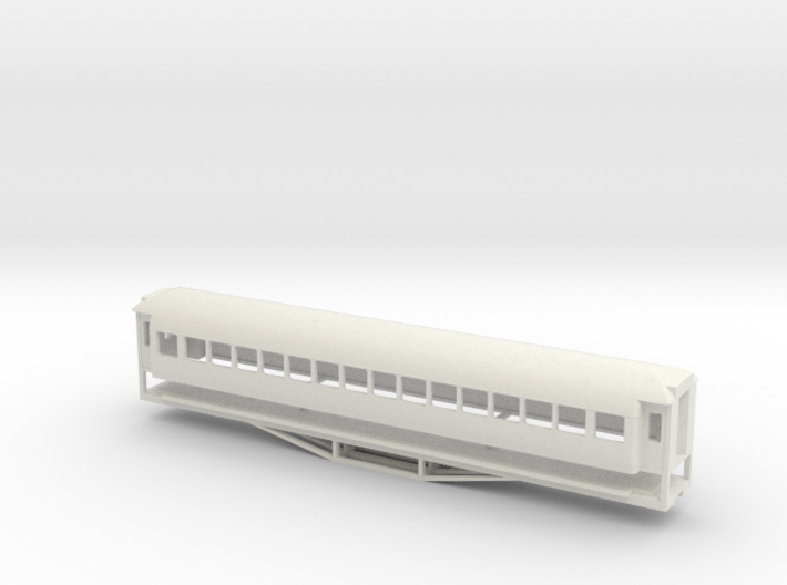 56ft 2nd Class, New Zealand, (HO Scale, 1:87) 3d printed