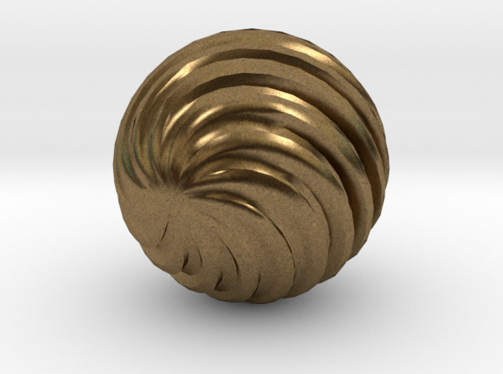 Wave Ball 3d printed