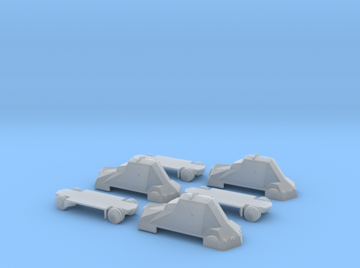 Kubus Final (pack of three) 1:100 scale 15mm 3d printed