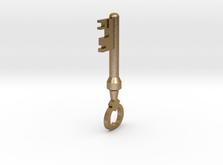 TF2 Mann Co. Supply Crate Key (Small) 3d printed 