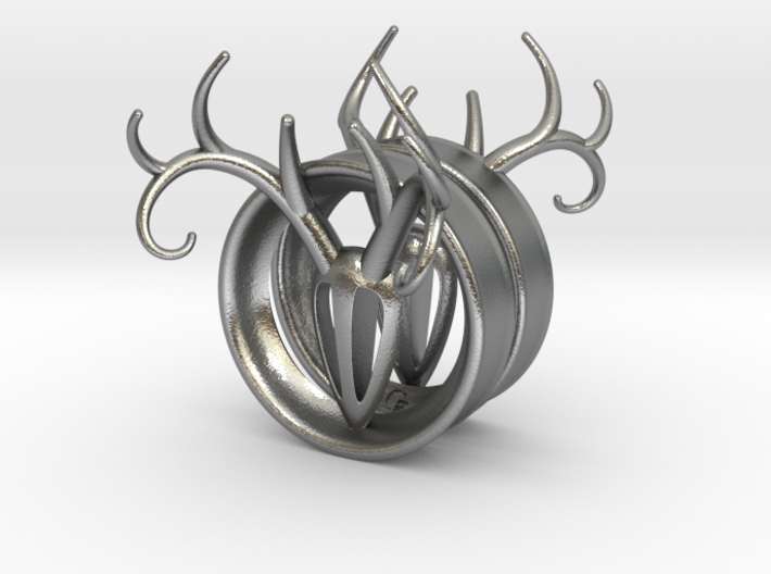 1 &amp; 7/8 inch Antler Tunnels 3d printed
