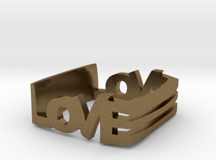 Love 3d printed