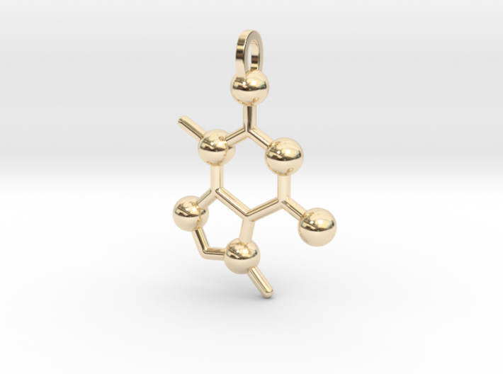 Chocolate Molecule 3d printed