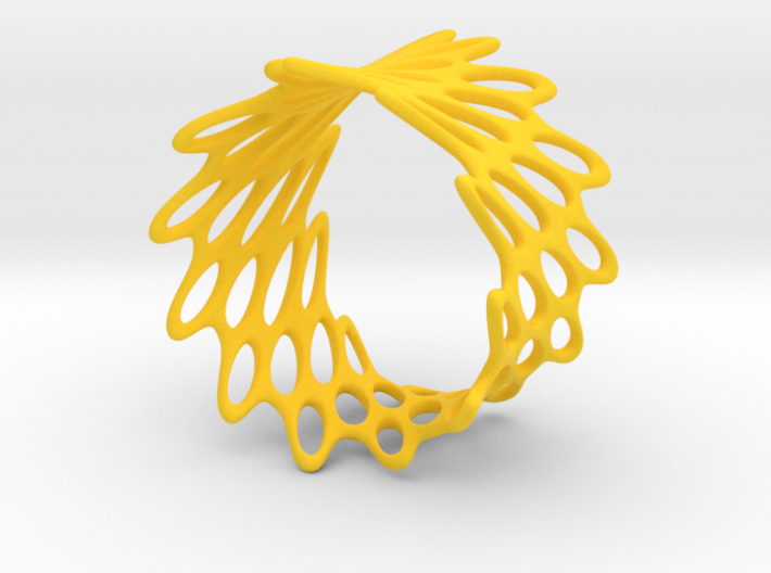 Net Bracelet 3d printed