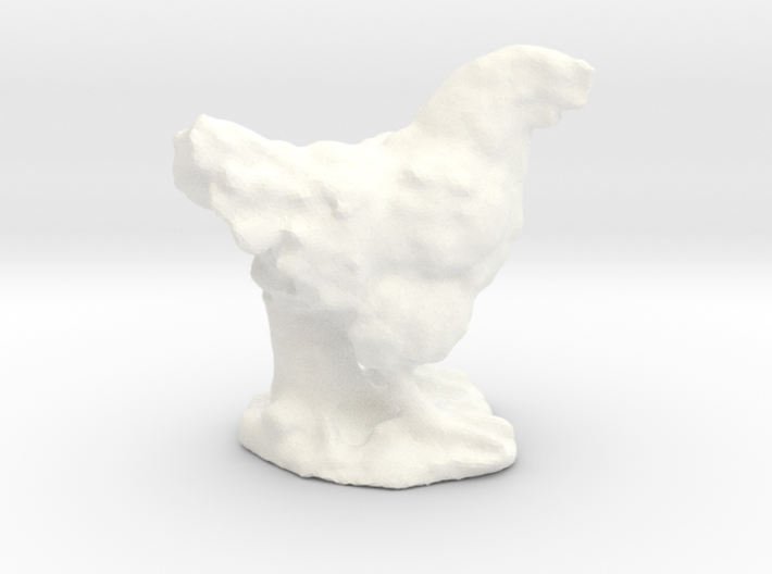 Chicken Miniature 3d printed
