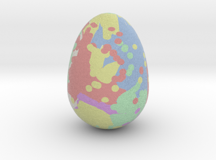 My Egg (Created in Magic 3D Easter Egg Painter) 3d printed