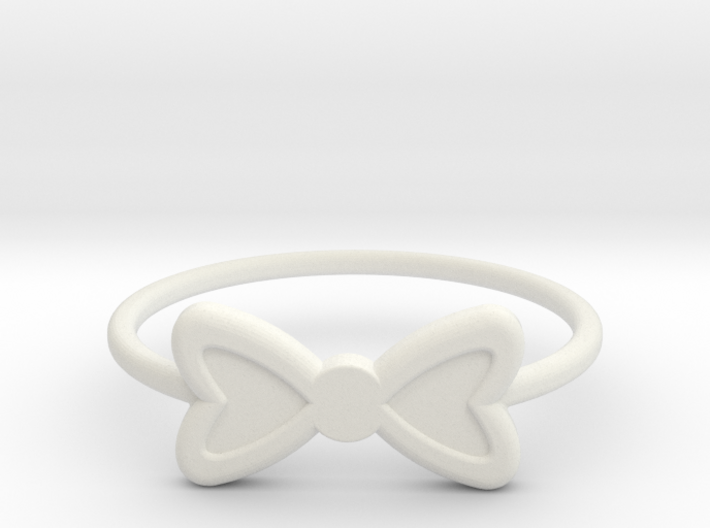 Knuckle Bow Ring, 15mm diameter by CURIO 3d printed