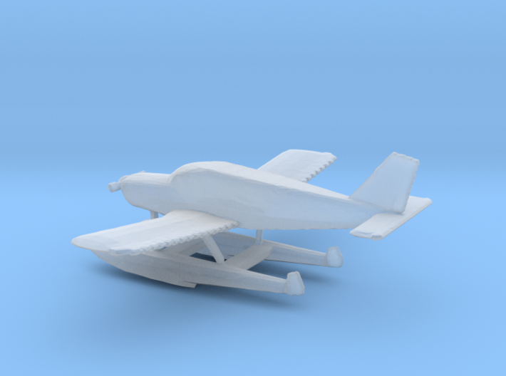 1:400 Piper PA28 Cherokee Floatplane 3d printed