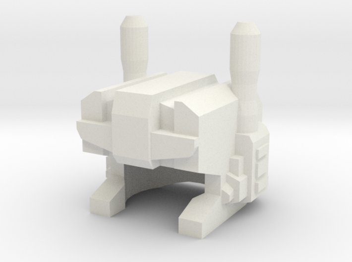 Gumshoebot Robohelmet 3d printed