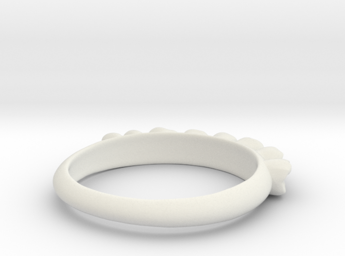 Molar Teeth Ring Size 6 3d printed
