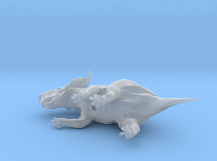 Pachyrhinosaurus 1:40 scale model 3d printed