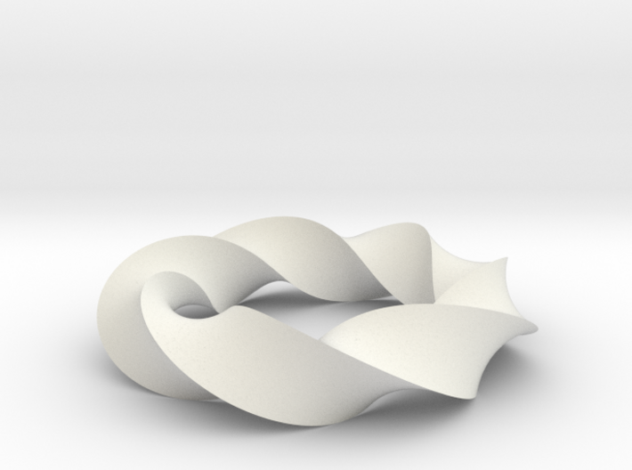 Mobius Loop - Triangle 7/3 twist 3d printed