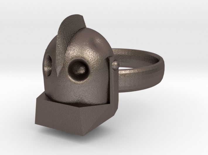The Iron Giant Ring 3d printed