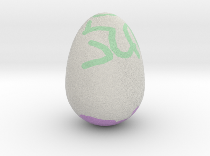 My Egg (Created in Magic 3D Easter Egg Painter) 3d printed