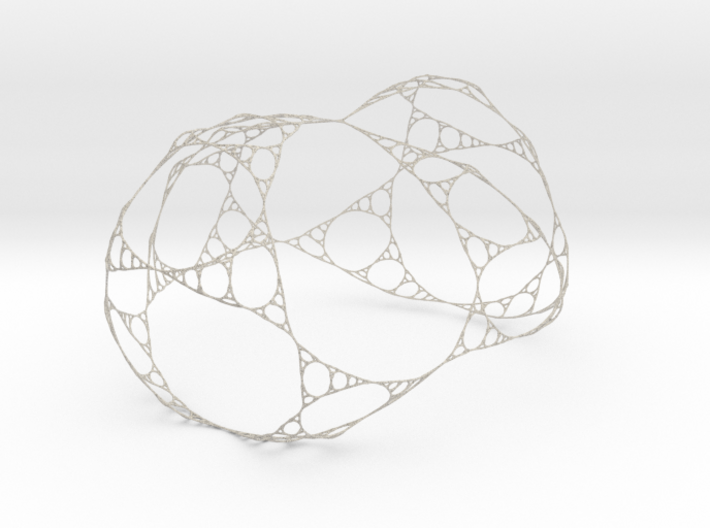 Sierpinski Gasket Like Network 3d printed