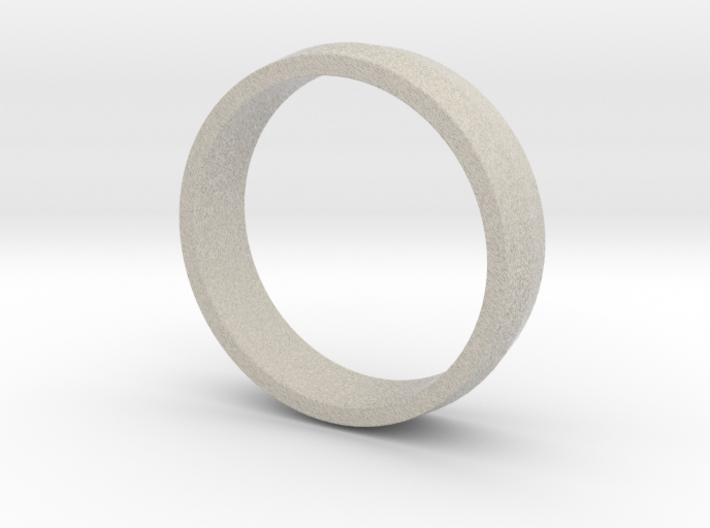 Ridged Ring 3d printed