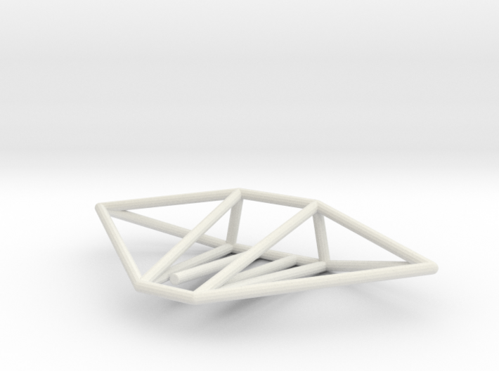Gecko Wireframe 1-300 3d printed