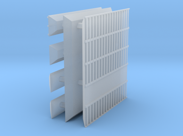 1/700 Shipping Container Stack of 5 3d printed