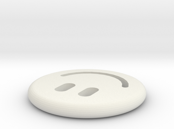 Smiley Friendship Coin 3d printed