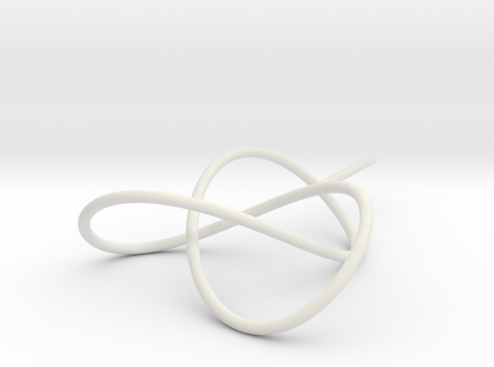 Trefoil Knot for Soap Experiments 3d printed