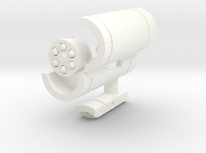Waves of Sound Weapon - Missile Launcher 3d printed