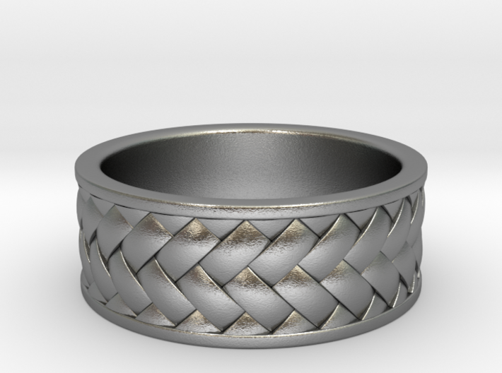 Woven Ring V2 3d printed