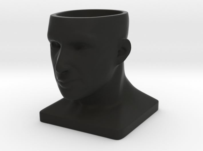 Human Face Pot V1 - H88MM 3d printed