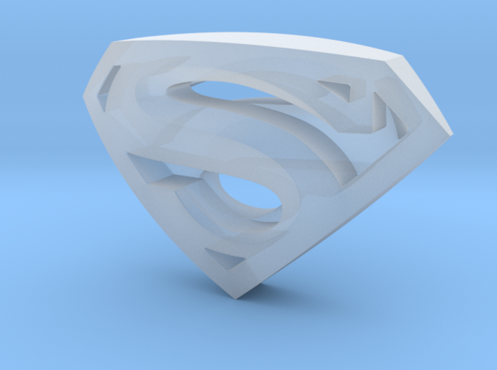 SupermanLogoII 3d printed