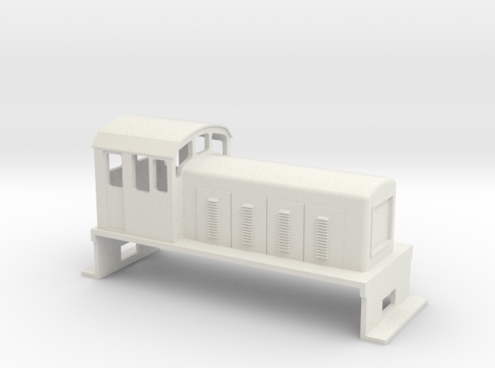 DS Locomotive, New Zealand, (HO Scale, 1:87) 3d printed