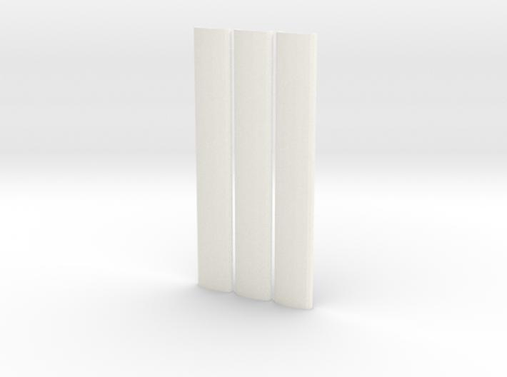 Roof profiles for Worsley Works 3SUB 3d printed