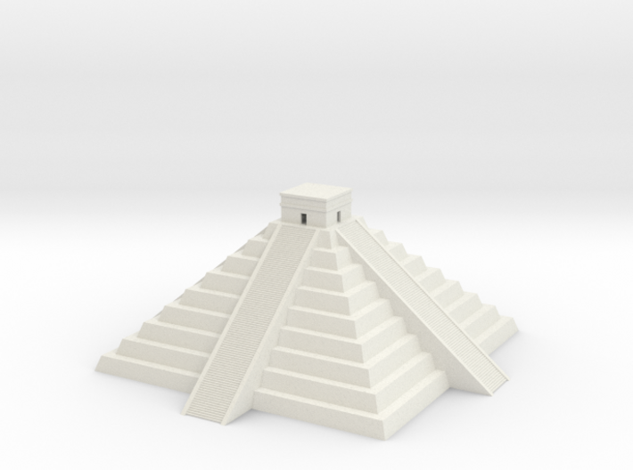 Mayan Pyramid temple 3d printed