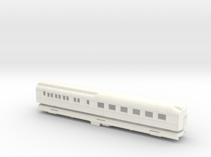Z Scale Pullman Heavyweight Diner Car 3d printed