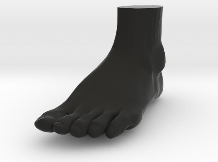 Life Size Foot - 8.7&quot; - Solid 3d printed