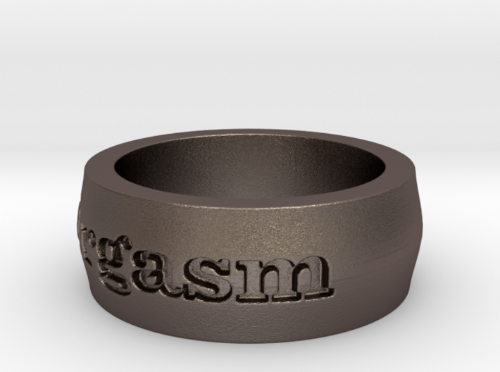 Men's Orgasm Ring Size 8.5 3d printed