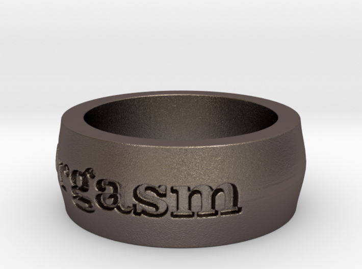 Men's Orgasm Ring Size 7.5 3d printed