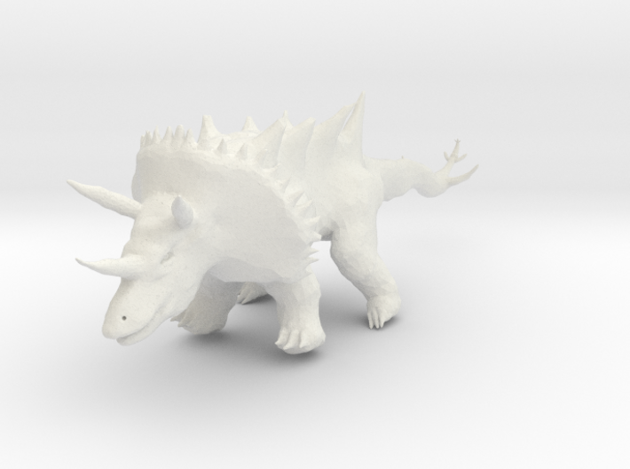 Rhino_dragon 3d printed