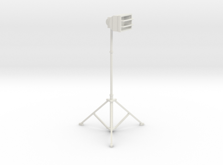 1/10 Scale Tall Work Light 1 3d printed