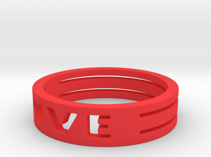 LOVE Ring Size 5.5 3d printed